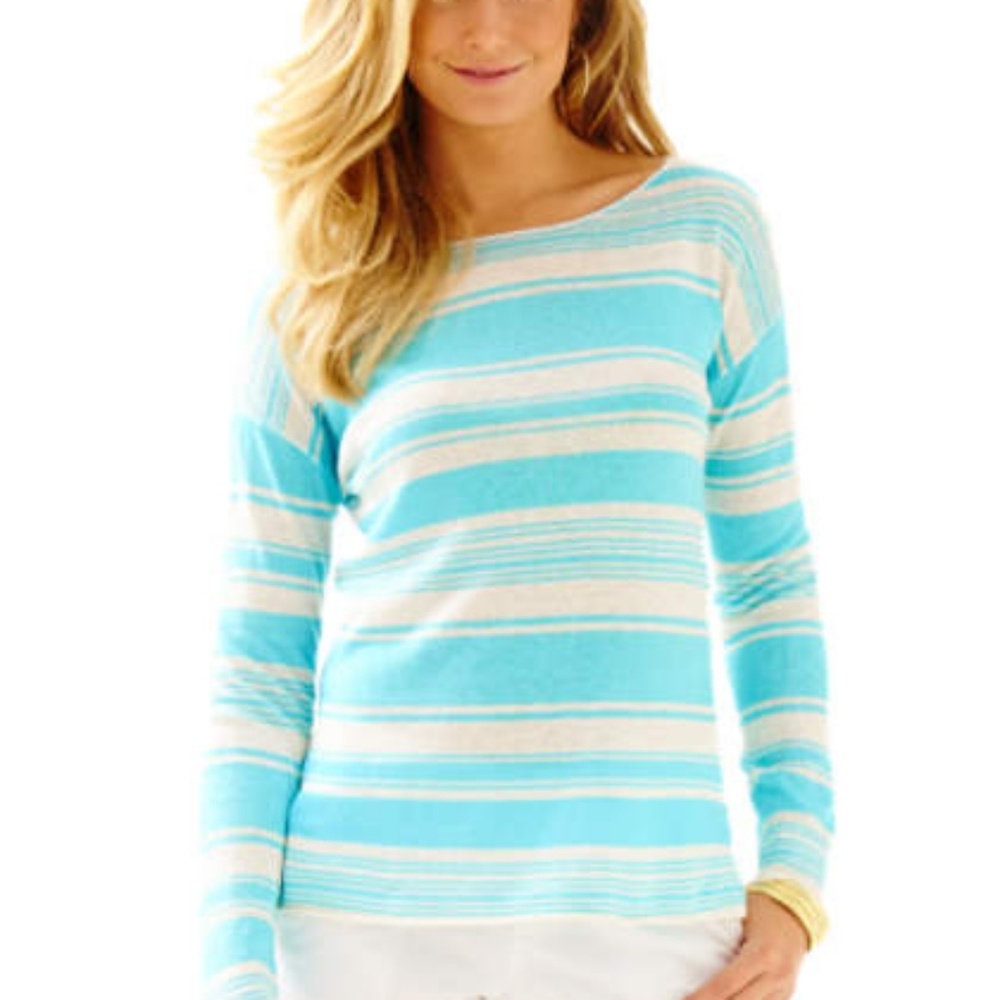 Lilly Pulitzer Linen Sweater